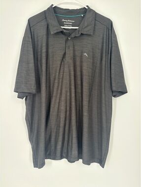 Tommy Bahama IslandZone Men's Polo Shirt XXXL Gray